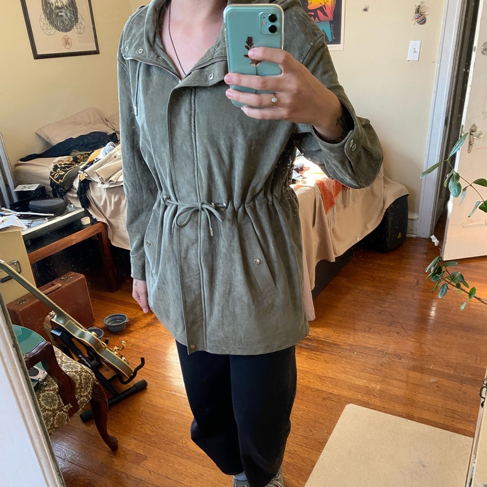 Olive Fall Jacket - image 3